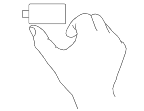 Slide on the BitBox02 touch sensors