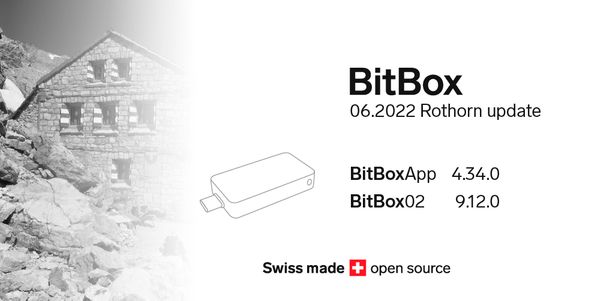 BitBox 06.2022 Rothorn update