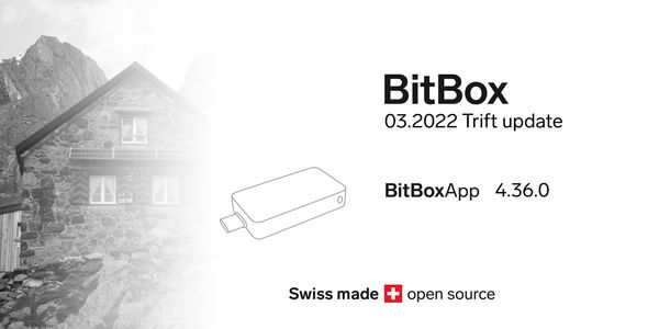 BitBox 03.2023 Trift update